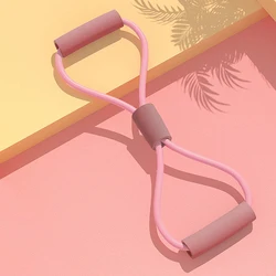 Enhanced Fitness Resistance Band for Yoga and Full - Body Stretching (Pink)
