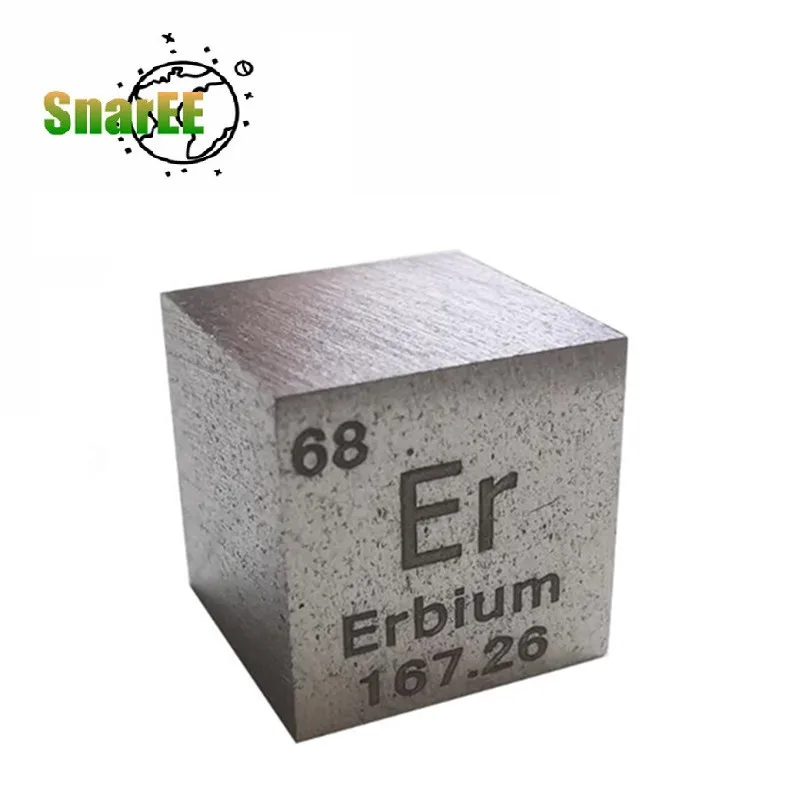 

Erbium элемент куб высокой чистоты Er куб Периодическая таблица элементов Erbium куб научные исследования материалы праздничные подарки