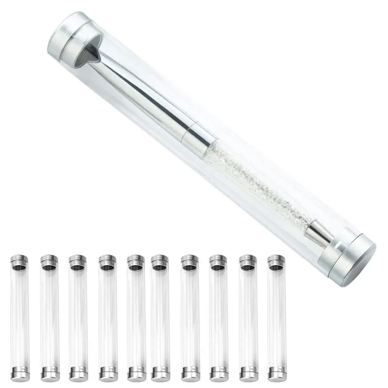 Pen Holder Pen Cylinder Gift Box Tweezers Eyebrow Clip Packaging Storage Boxes 20Pcs stationery box pen storage bag pencil holder