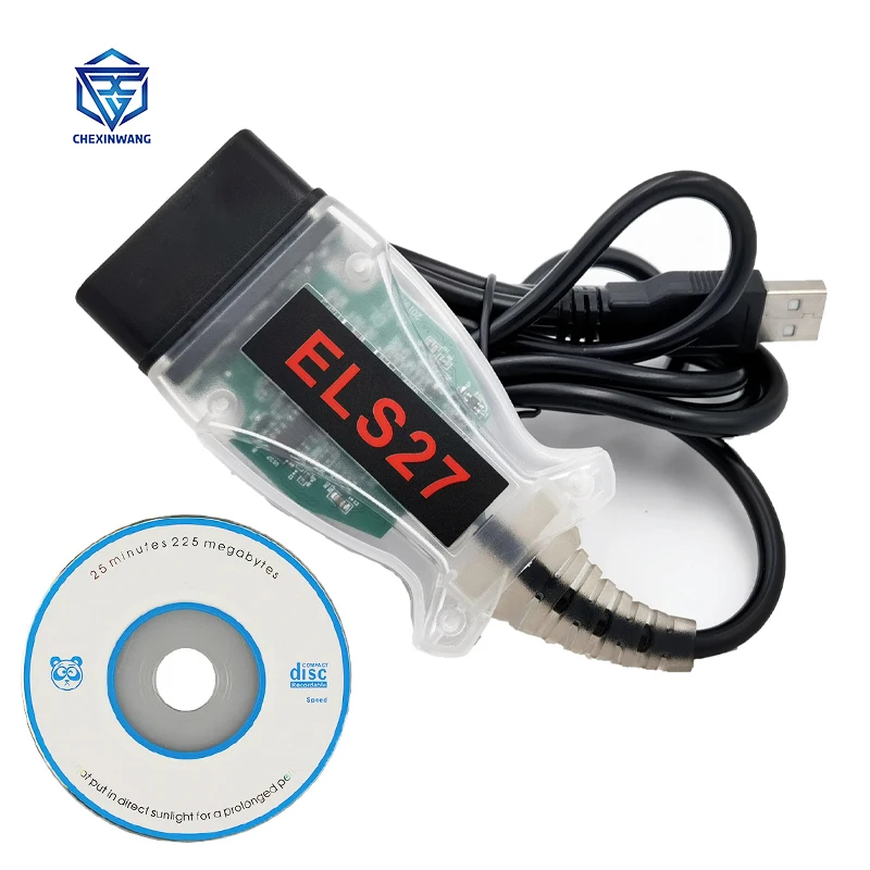 

ELS27 FORScan Scanner Pss-Thru For Ford PCB PIC24HJ128GP for Mazda for Mercury OBD2 Diagnostic Cable Support ELM327 J2534