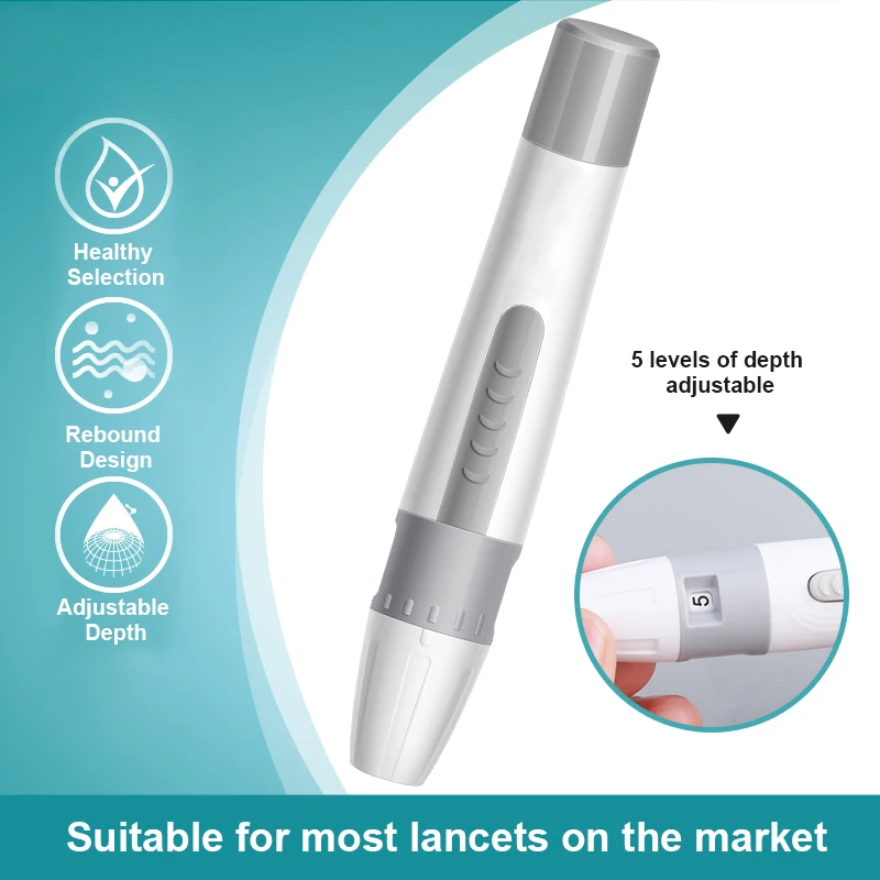 50Pcs Sterile Lancet Kit Lancing Pen Lancet Medical Diabetes Accessories Home Blood Glucose Monitor Disposable Finger Blood images - 6