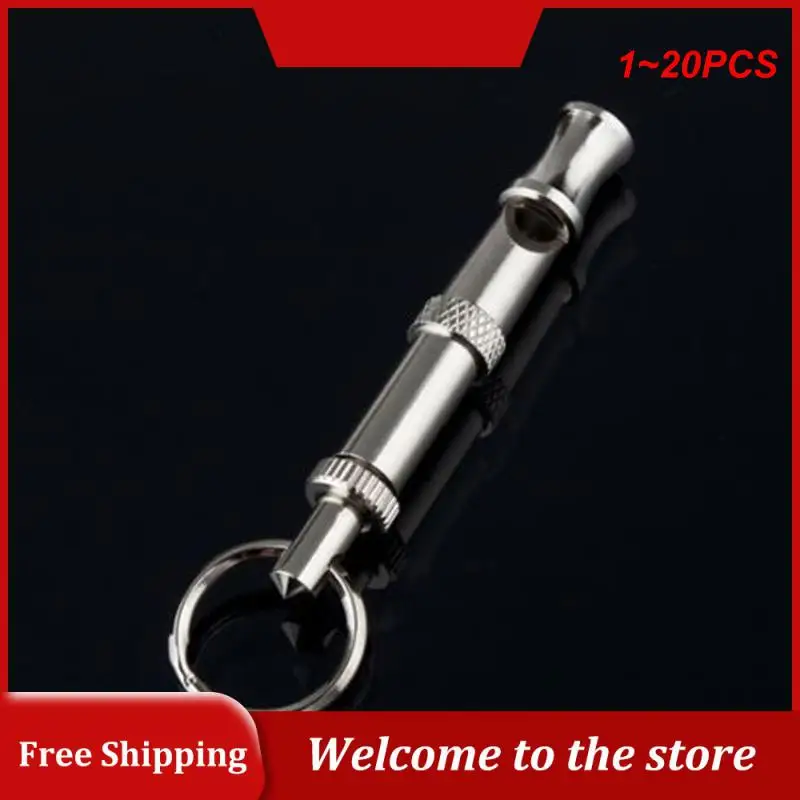 

1~20PCS Dog Whistle Pet Dog Training Obedience Whistle Sound Repeller Pitch Stop Barking Ontrol For Dogs Training Deterrent