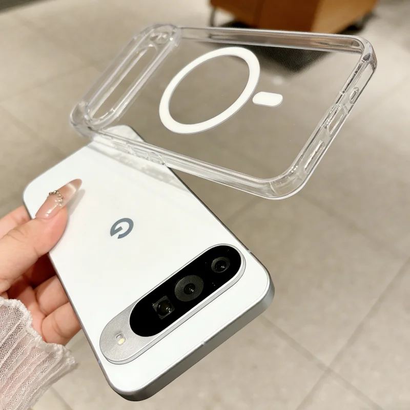 Magsafe Original Shockproof Magnetic Clear Phone Armor Case