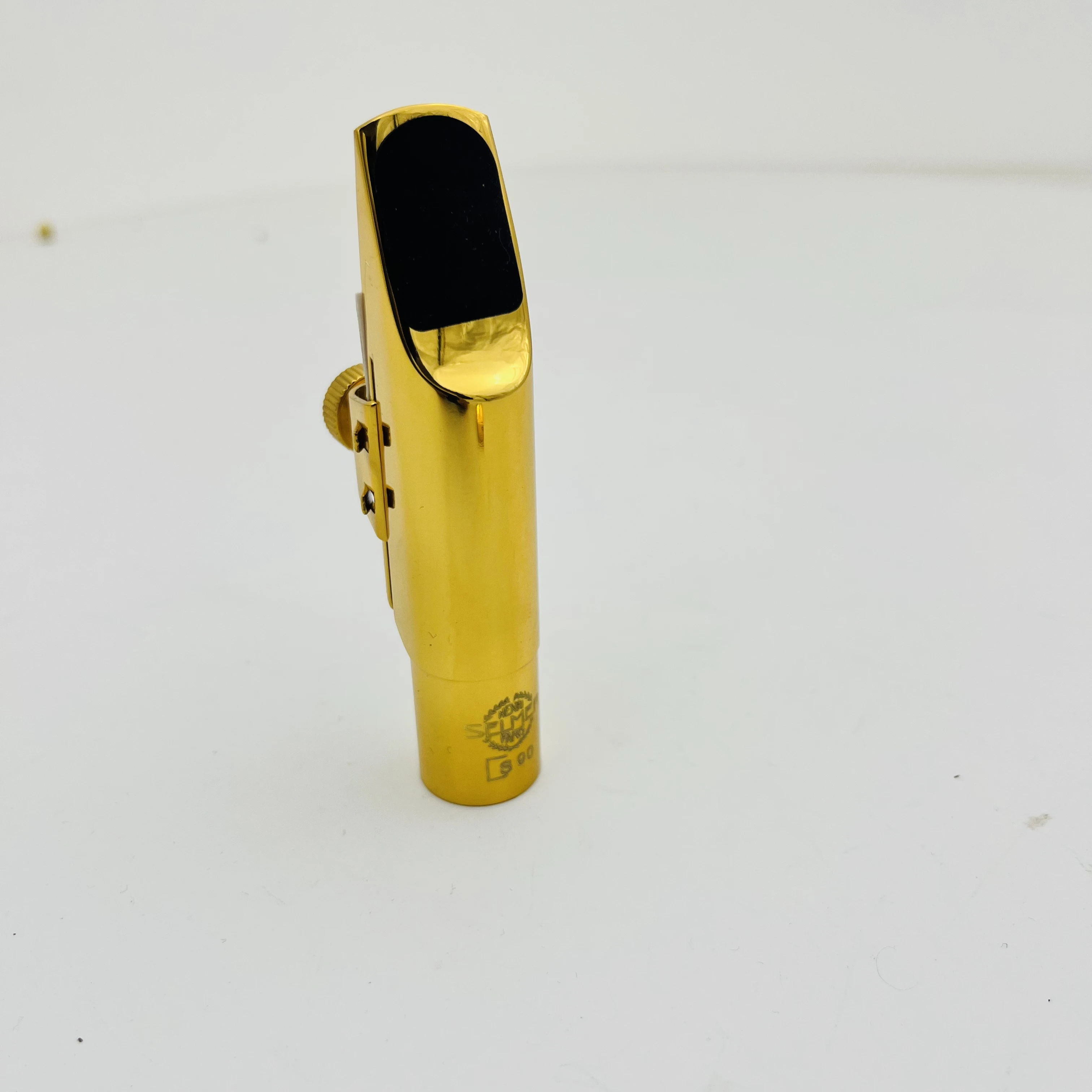 Real Pictures S90 Saxophone Metal Mouthpiece Alto Tenor Soprano Size 5 6 7 8 9 Gold Plated Sax Accessories