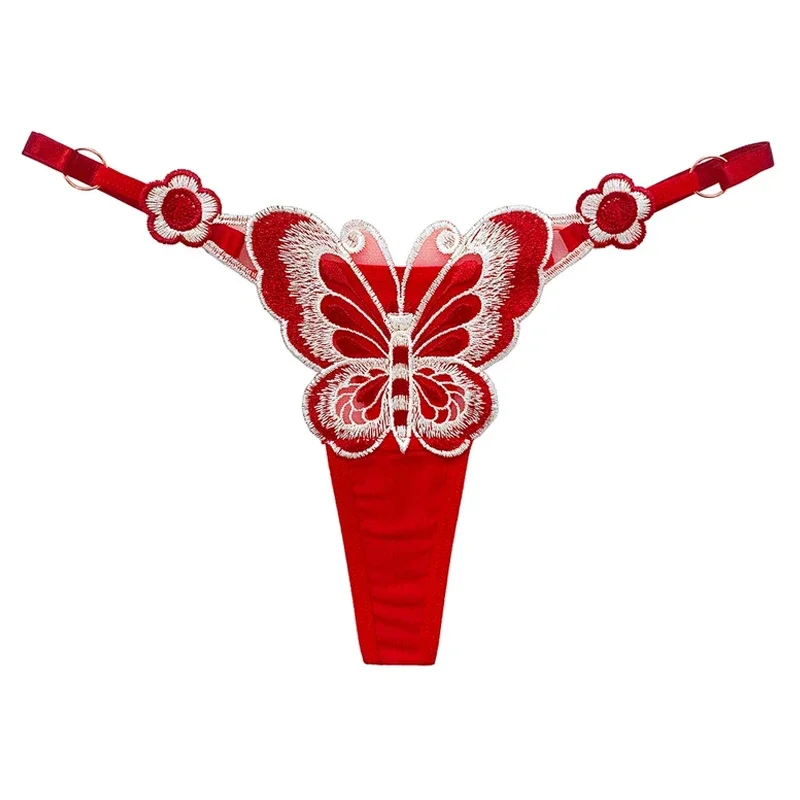 

Sexy Women Panties Thong G-string Lingerie for Women Pretty Butterfly Underwear Female Sexy Briefs Calcinha Lenceria