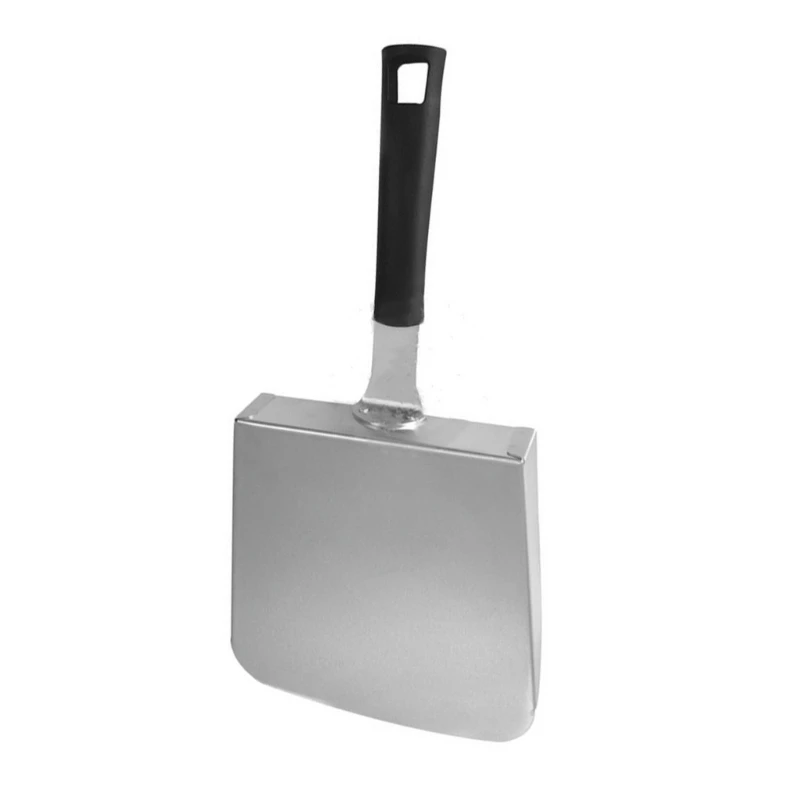 1pc Smash Burgers Spatulas Stainless Steel Griddled Scraper Tool Movered Shovel Grills BBQ Fried Movered Grills Tool