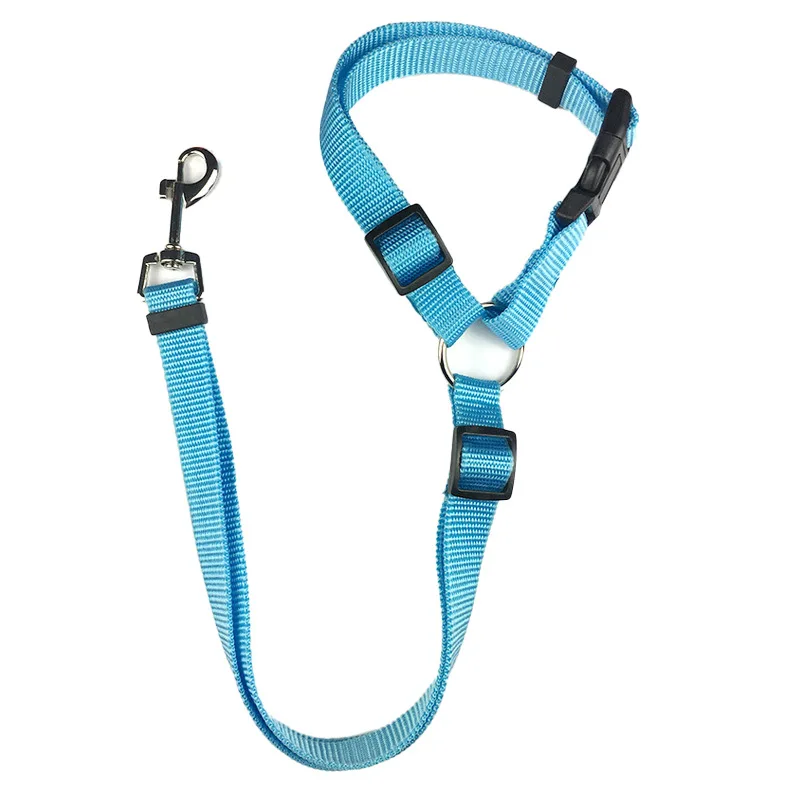 Pet Dog Leash Car Seat Belt Adjustable Lead Leash Safety  Collar Leash BackSeat Safety Belt Dogs Collar Pet Accessories Dropship 