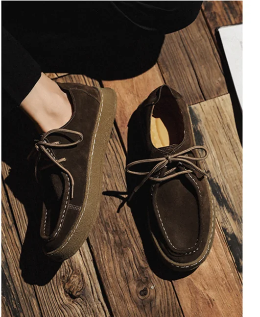 Scarpe da ginnastica da uomo Scarpe in pelle Scarpe da ginnastica Tessuto Resistente e versatile_voghion.com