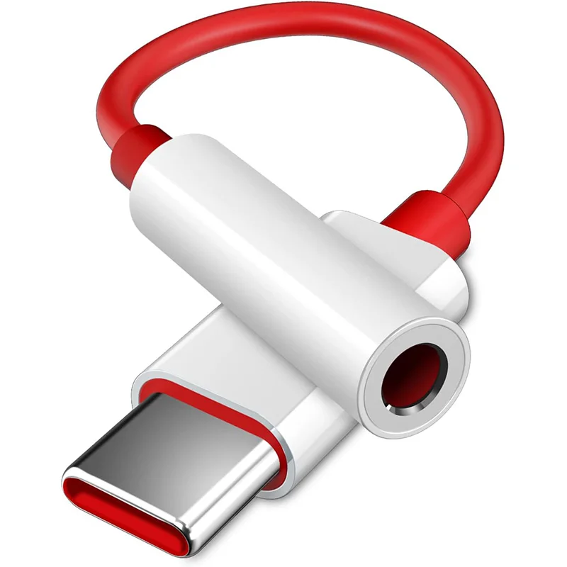 원플러스 1+ USB 타입 C - 3.5mm 이어폰 잭 어댑터, 원플러스 12, 11R, 6T, 7 Pro, Nord 3, CE3용 AUX 오디오 음악 변환 케이블