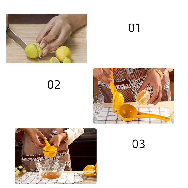 Handheld Lemon Lime Orange Citrus Juicer Squeezer Manual Fruit Press Metal Portable Kitchen Tools fruit juicer lemon squeezer juice squeezer