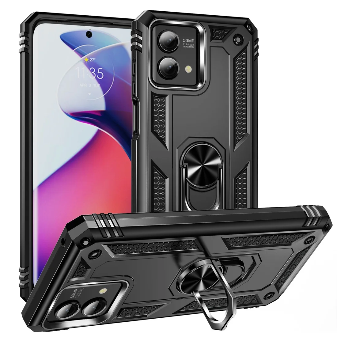 Shockproof Dual Layer Hard Cover Phone Case