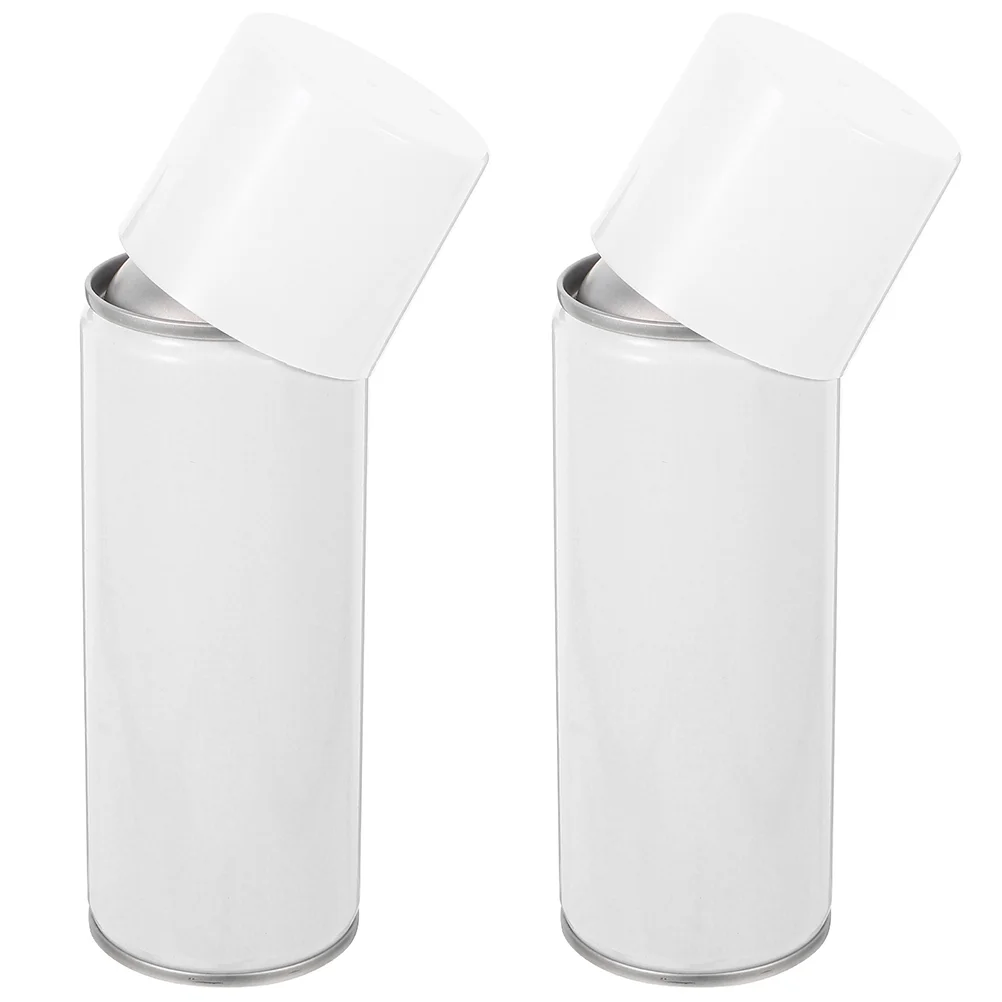 2 Pcs Spray Paint Cleaner DIY Aerosol Can Graffiti Tin Bottle for Bottles Container Empty Tinplate
