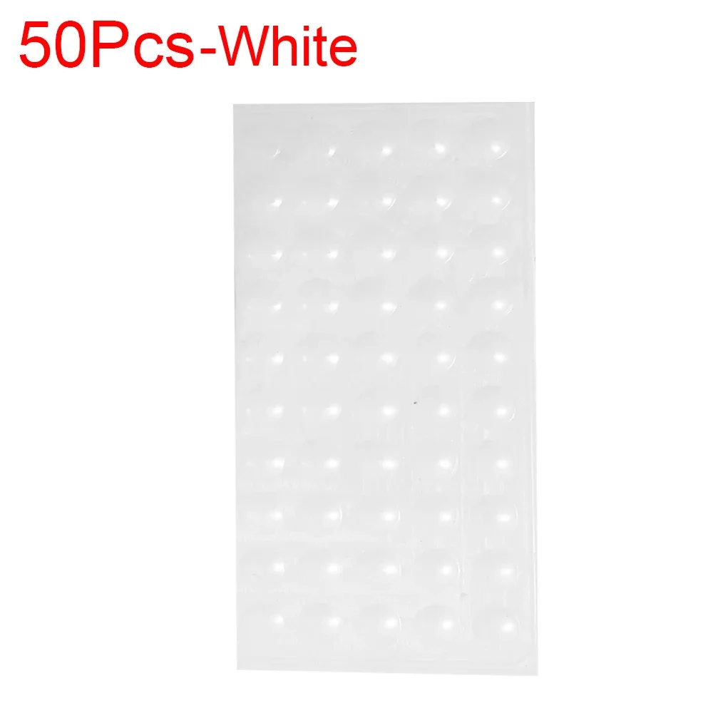 50pcs white