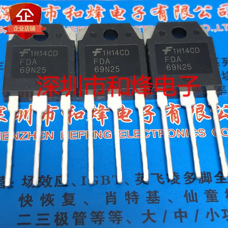 

Оригинальные 4 шт./FDA69N25 фотообои 250 В 69A