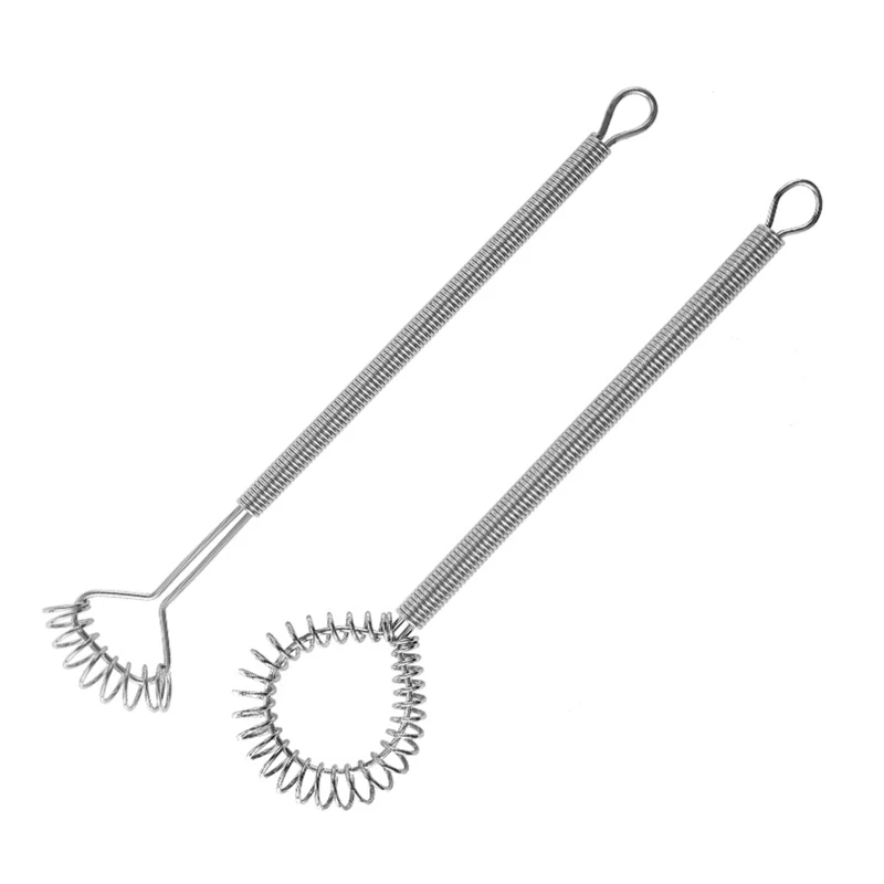 Egg Beater Mini Stainless Hand Held Spring Whisk Egg Beaters Wire Whisk Blender Milk Cream Butter Beater Kitchen Utensil Q1FD