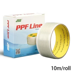 Transparent Car Sticker Covering Film Cutting Line - TPU Film with Knifeless Tape for Window Tint and Styling (10 Meters)