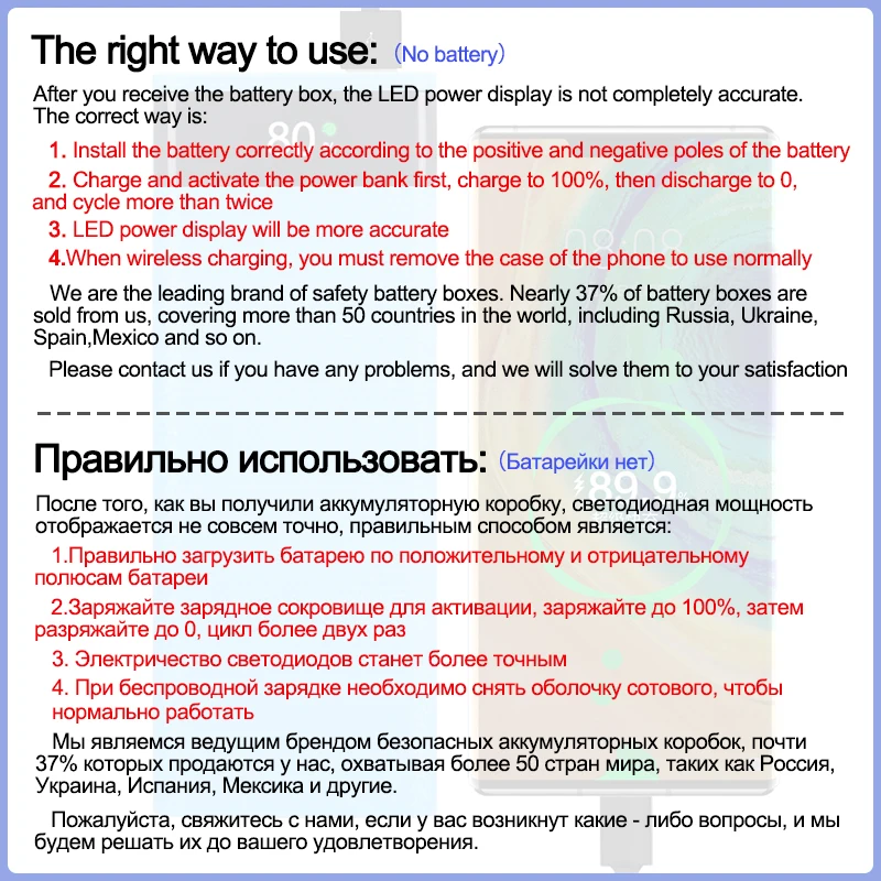 Battery Case No 18650 Battery DIY Power Bank Case 22.5W Storage Box PD QC3.0 Dual USB Type C Batteries Holder 5V Quick Charge For Phones