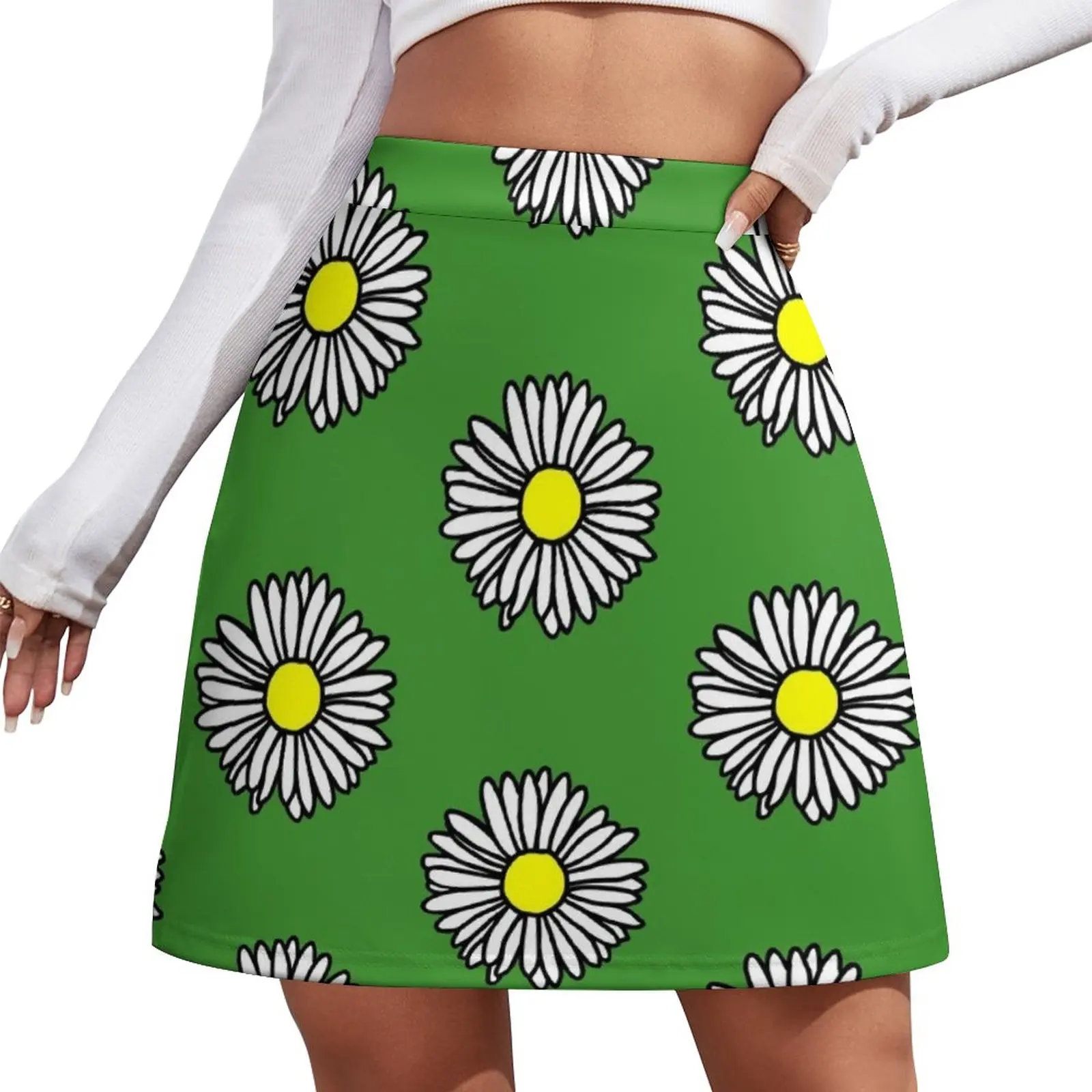 Daisy and Daisies Mini Skirt women clothing 2023 new arrivals Woman short skirt japanese kawaii clothes