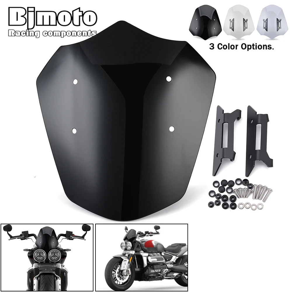 Parabrezza Parabrezza Per Trirumph Rocket 3R 3 R 2020 2021 2022 2023 Schermo Deflettore Vento