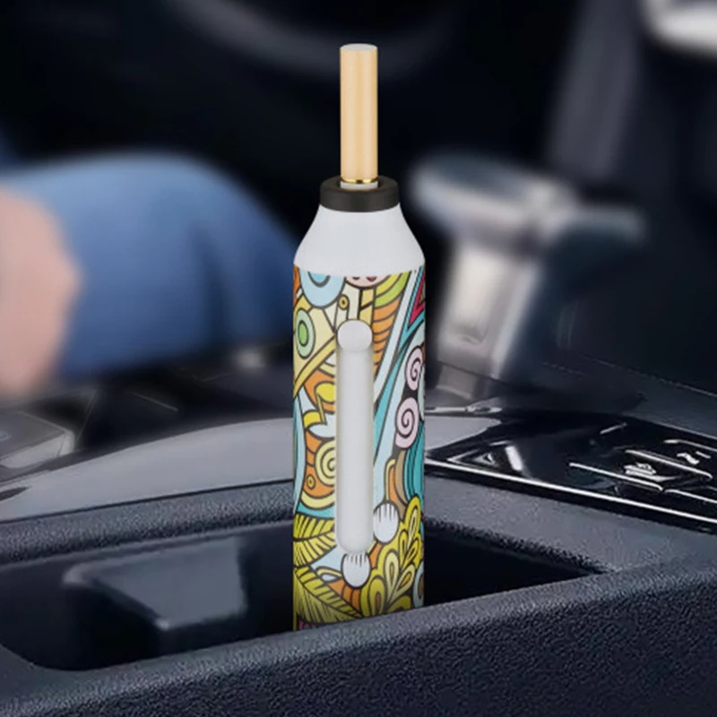 Portable ashtray Portable Environmental Protection Smoke Sleeve Thick Medium And Fine Car Ashtray Does Not Drop Ash