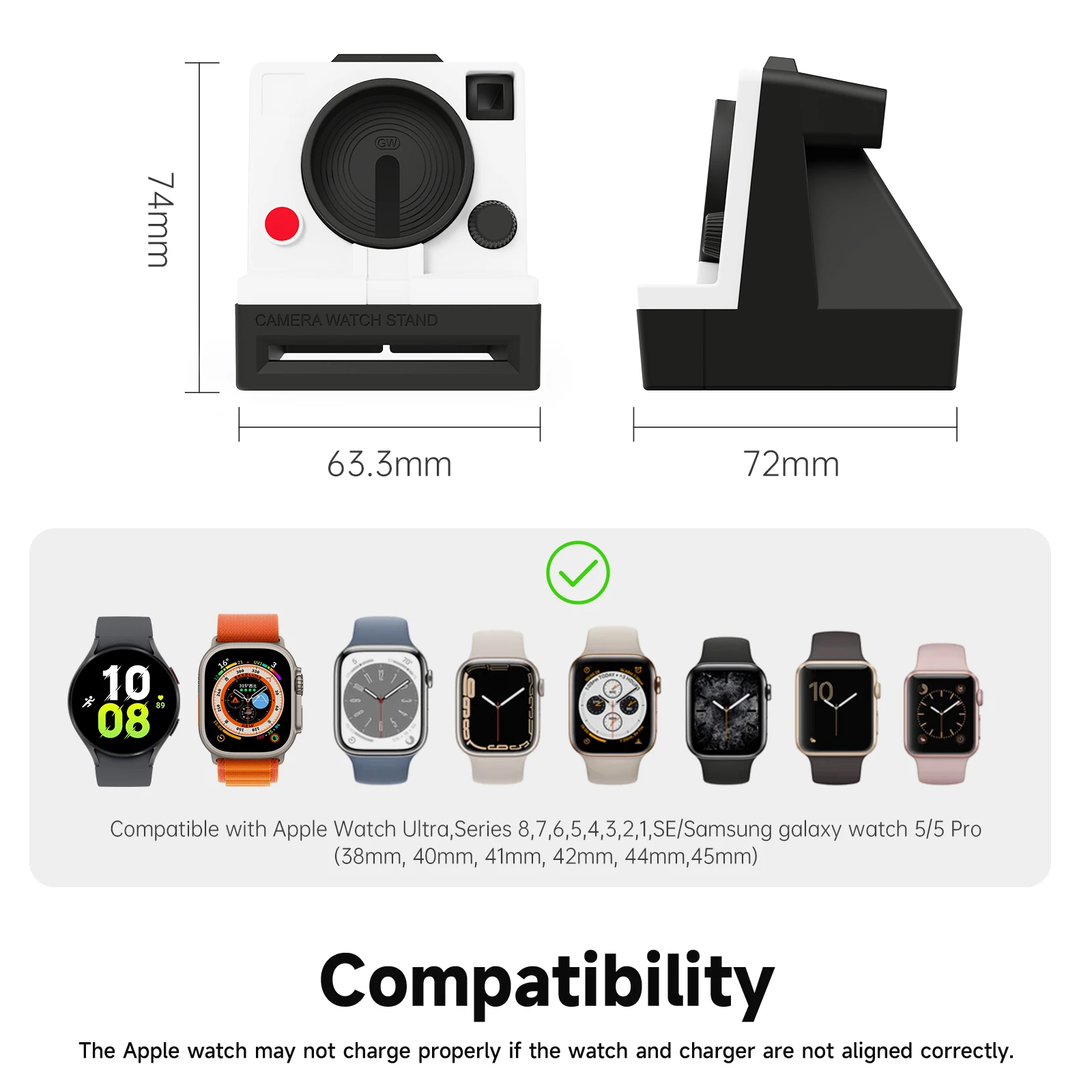 Apple Watch ø 8 7 6 SE 5 4  ũ Ȧ 귡Ŷ iWatch 45mm 44mm 42mm 41 40mm, Ǹ  ĵ, ׼