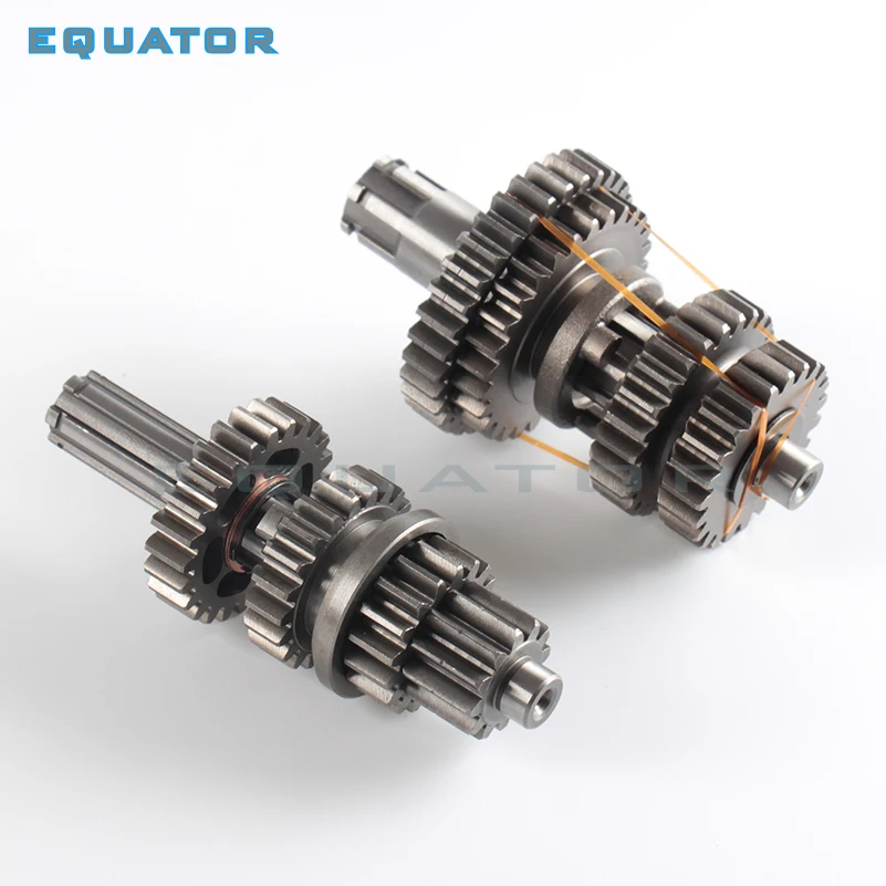 motor Fourth Gear Main Countershaft Transmission Gear Box Main Counter Shaft Fit Lifan 125cc Electric Foot Start Engines ZB-110