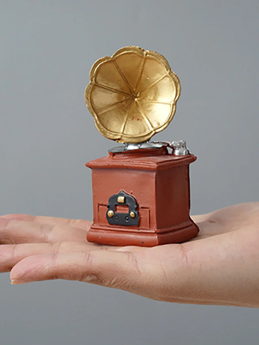 Creative Resin Crafts Ornament, Bus Postbox Telephone Booth, London Miniature Figurines, Desk Ornaments, Home Decor