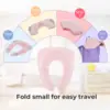Children's Portable Folding Travel Toilet Seat With Non-Slip Silicone Pad Potty Training Seat for Toddlers, Boys and Girls 4