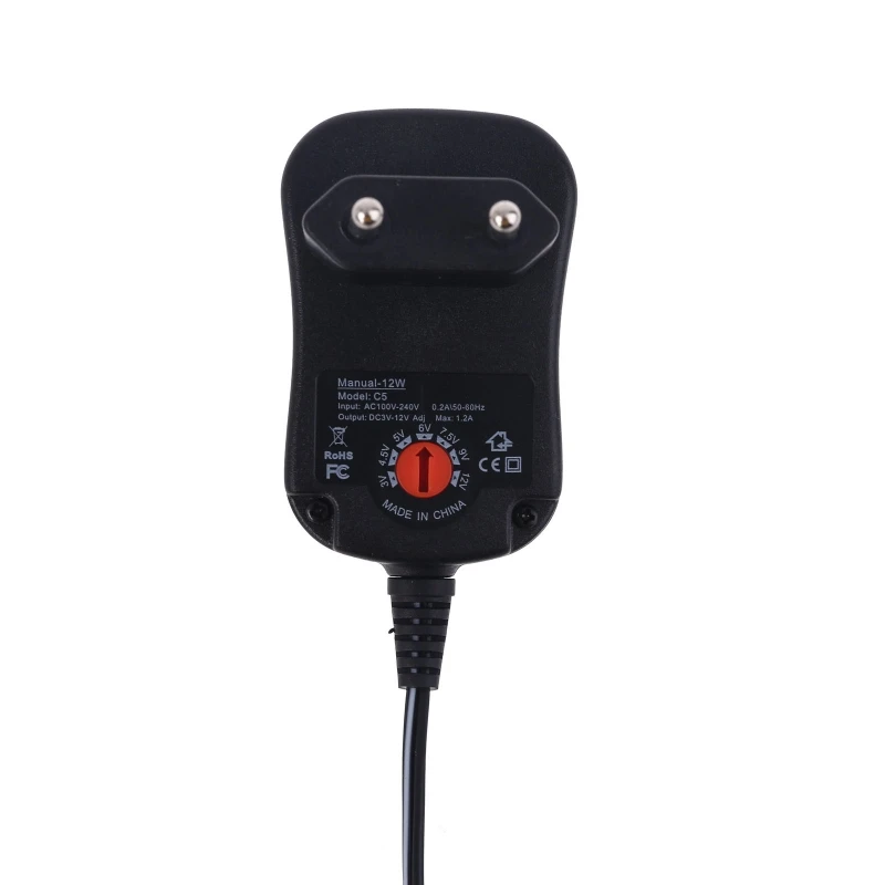 

Adjustable 3V 4.5V 6V 9V 12V AA EU Cable for Toys LED Headlamp Remote Control Electronics Dropship