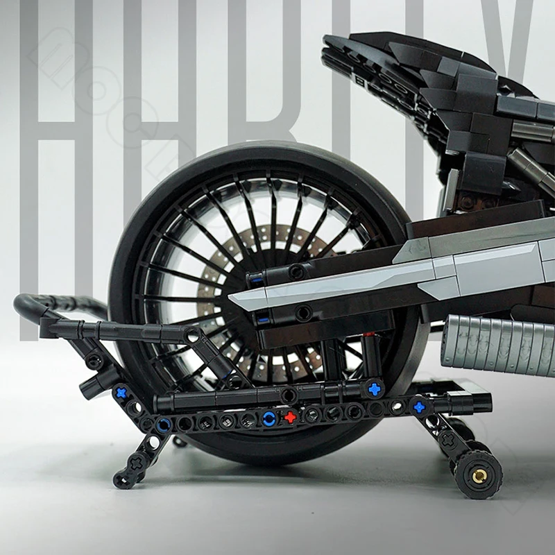 PANLOS High-Tech Sports Speed Locomotive Motorcycle Model