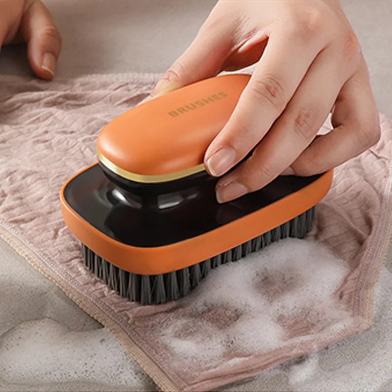 1pc Light Luxury Shoe Brush Does Not Hurt Shoes Home Brushes Shoes God Multifunctional Cleaning Laundry Brush 2