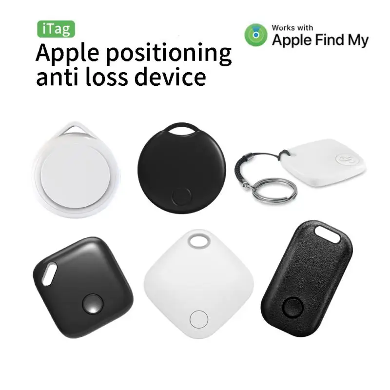 

Mini Bluetooth GPS Locator Anti-lost Alarm Tracker Portable Pet Wallet Finder IOS Positioner Smart Tag Support Apple Find My
