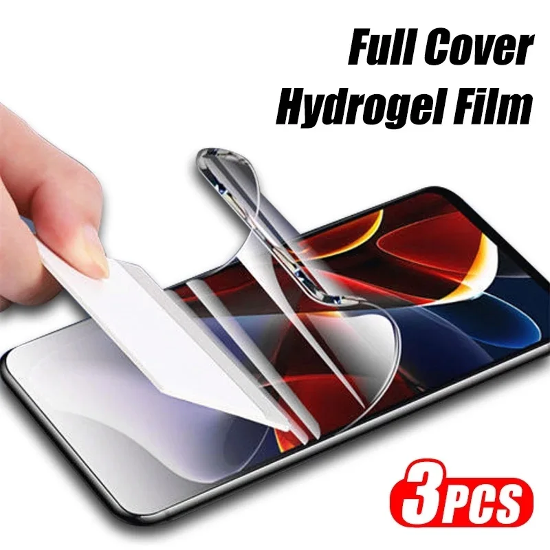 

3Pcs Hydrogel Film For Motorola G73 G53 5G G23 G13 E13 G53j G53y G14 G54 G84 Screen Protector Film