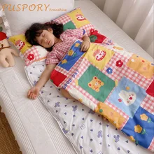 

Autumn Winter Thicken Cotton Keep Warm Baby Sleep Bag Kindergarten Baby Nap Anti Kick Quilt Newborn Bedding New Sale Sleep Quilt