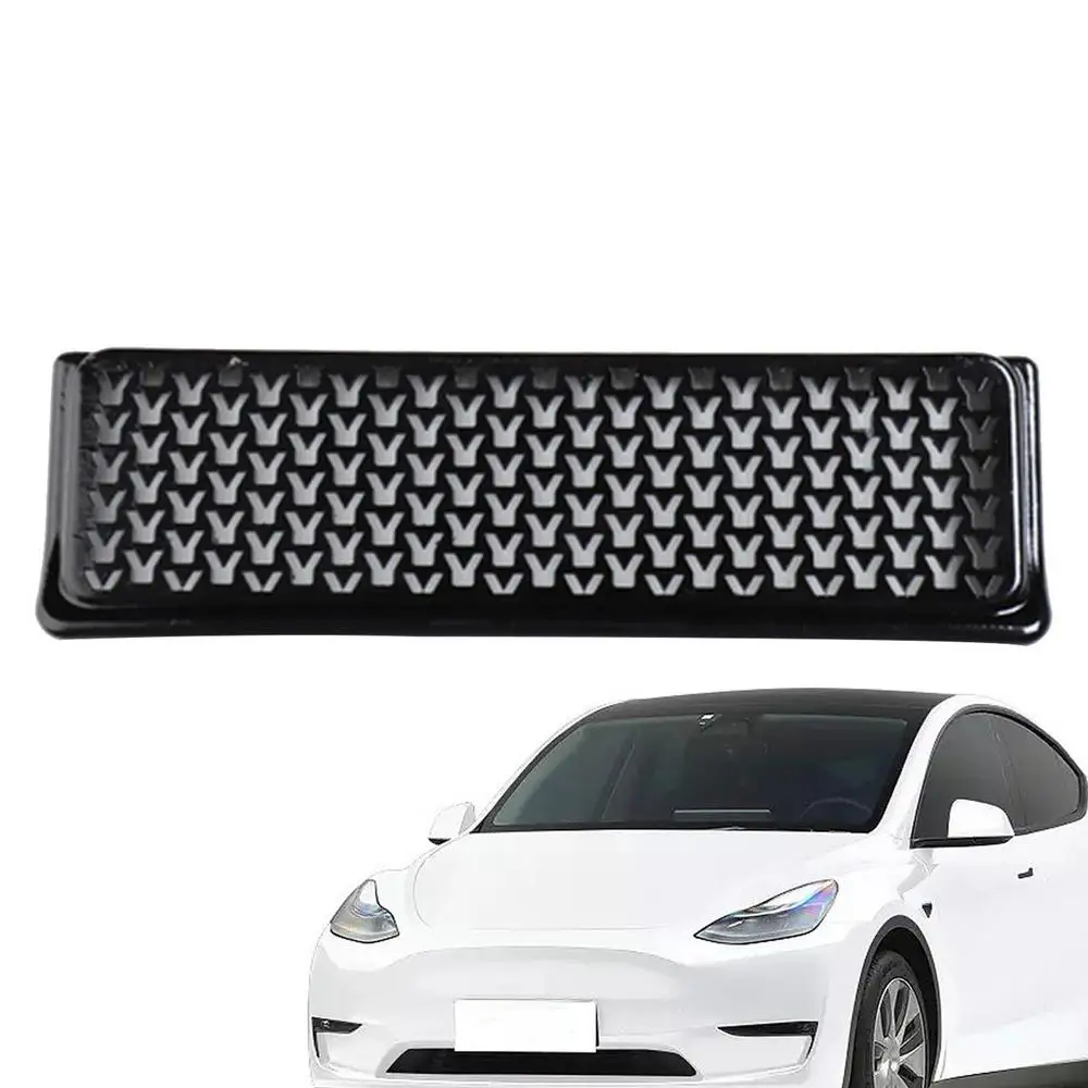 

For Tesla Model Y Under The Seat Air Outlet Protective Cover Under Seat Air Conditioning Air Vent Anti-blocking Cover 2017-22