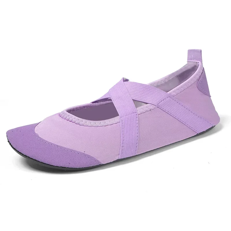 Yoga Shoes Women's indoor Anti slip Breathable Home Beach shoes Pilates Training ballet Shoes soft Soled skipping Rope exercise 5