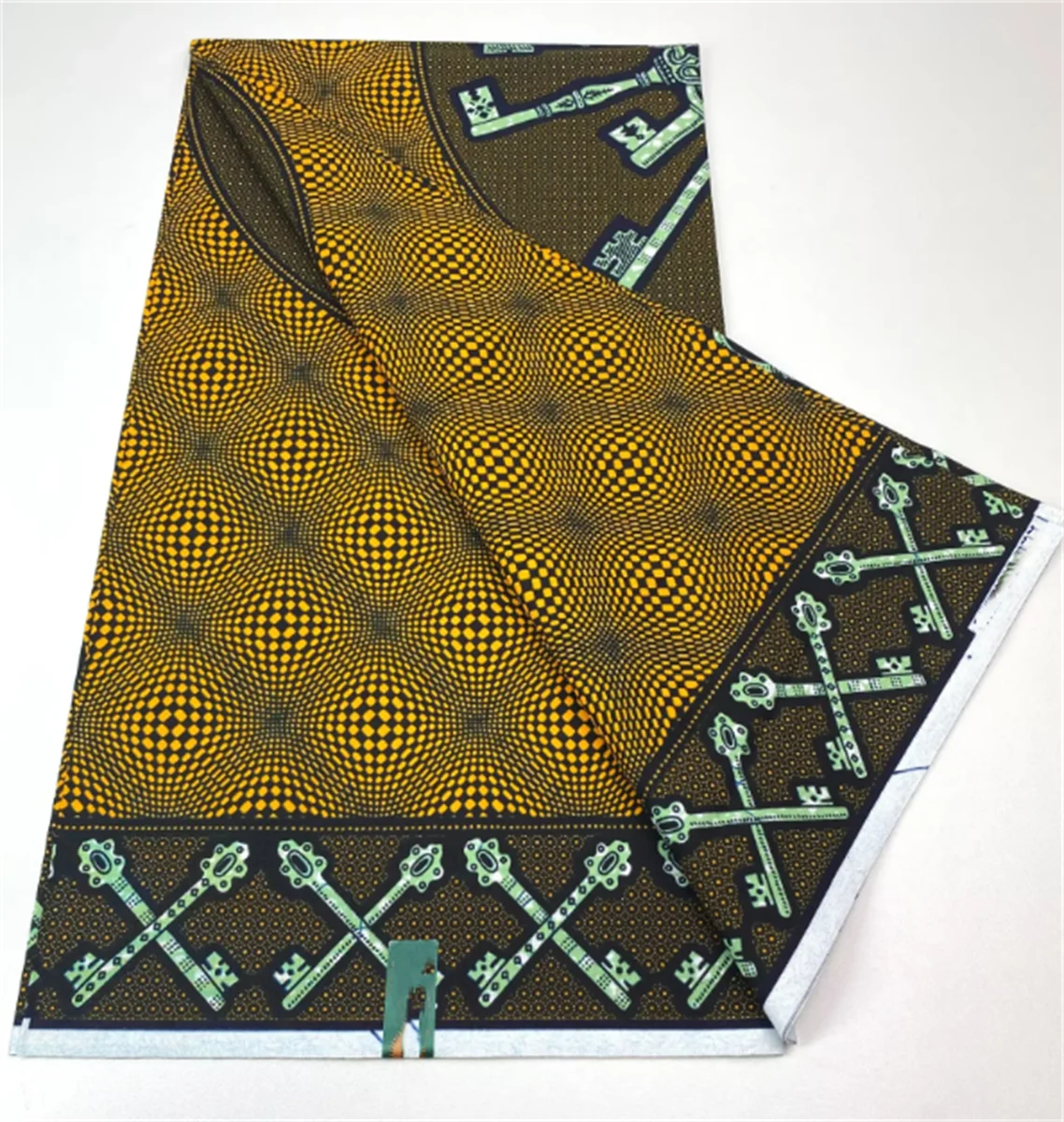 100% Cotton Soft Nigeria Factory Price Ankara Wax Veritable African Real Wax Block Prints Fabric Tissu Pagne 4