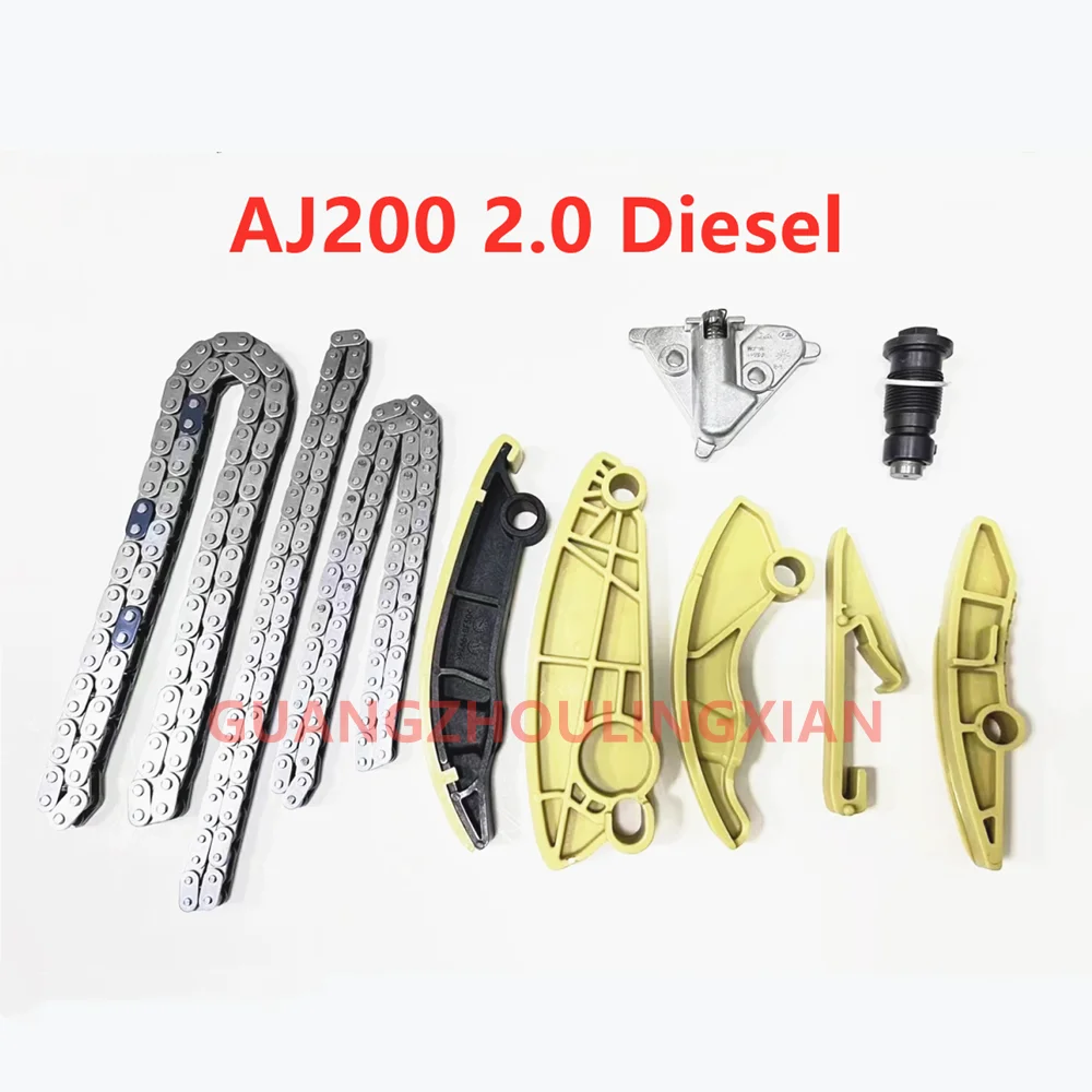 Lr073745 Kit Catena Di Distribuzione Per Land Rover Discovery Sport Lr5 Range Rover Sport Evoque Ii Velar 2.0 Diesel Aj200D 204Dta 204Dtd