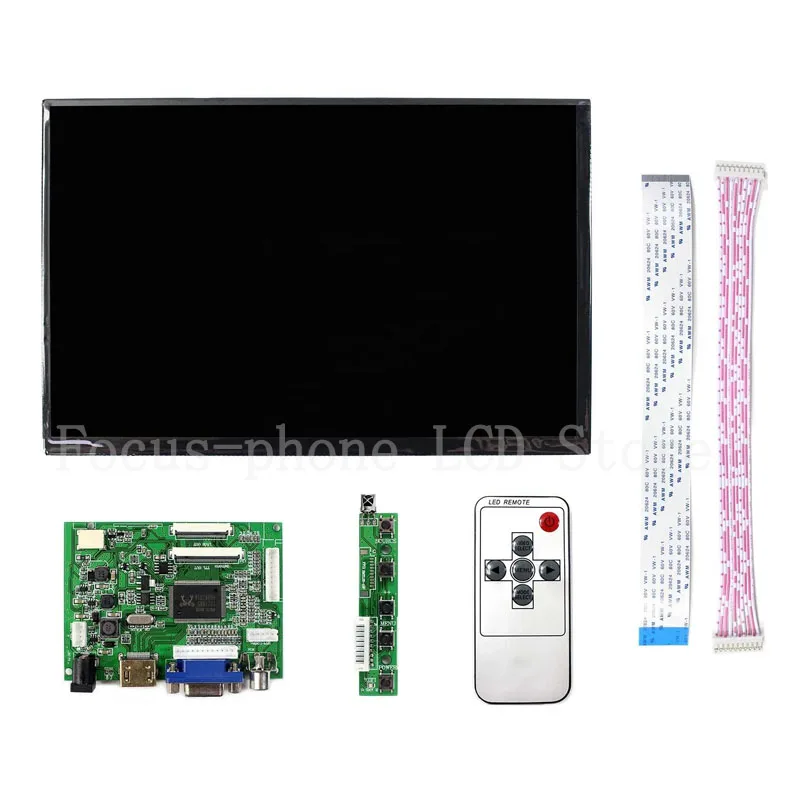 Polegada 1024×768 Display Lcd Mais Hdmi Vga 2av Placa de Controle Monitor Lvds 30 Pinos Painel Lp097x02 9.7