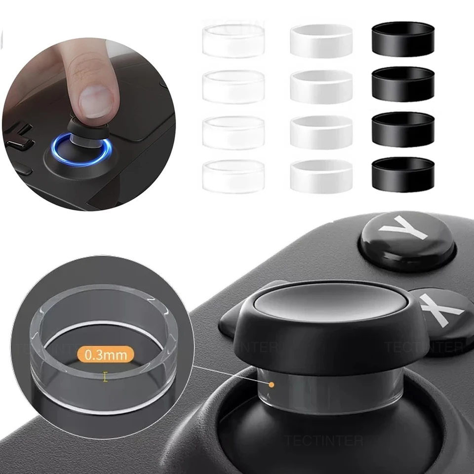 20 protezioni per joystick in silicone per Steam Deck/Xbox 20 protezioni per joystick in silicone per Steam Deck/Xbox