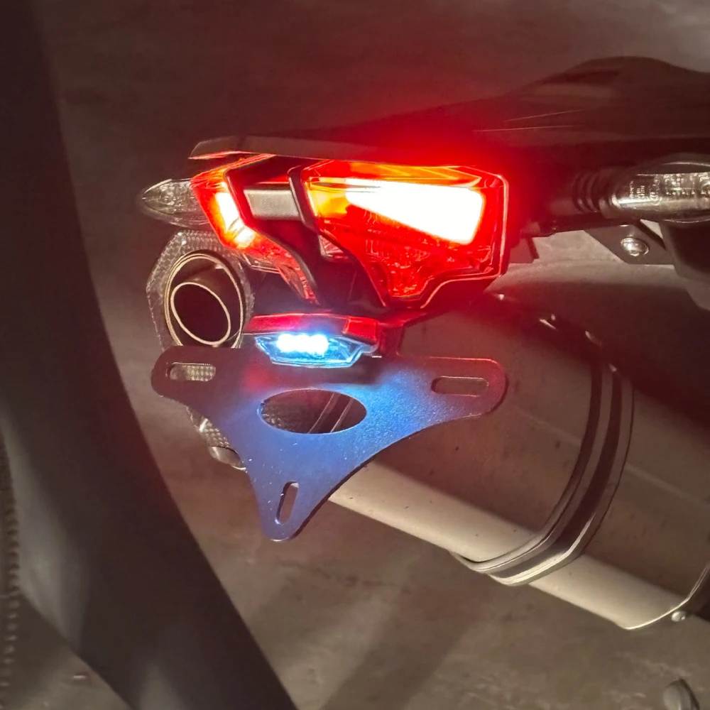 Porta Targa Per Ktm 690 Smcr 690 Smc-R 690 Enduro R 690 Smcr 2019 2020 2021 2022 2023 2024 Eliminatore Parafango Posteriore Ordinato