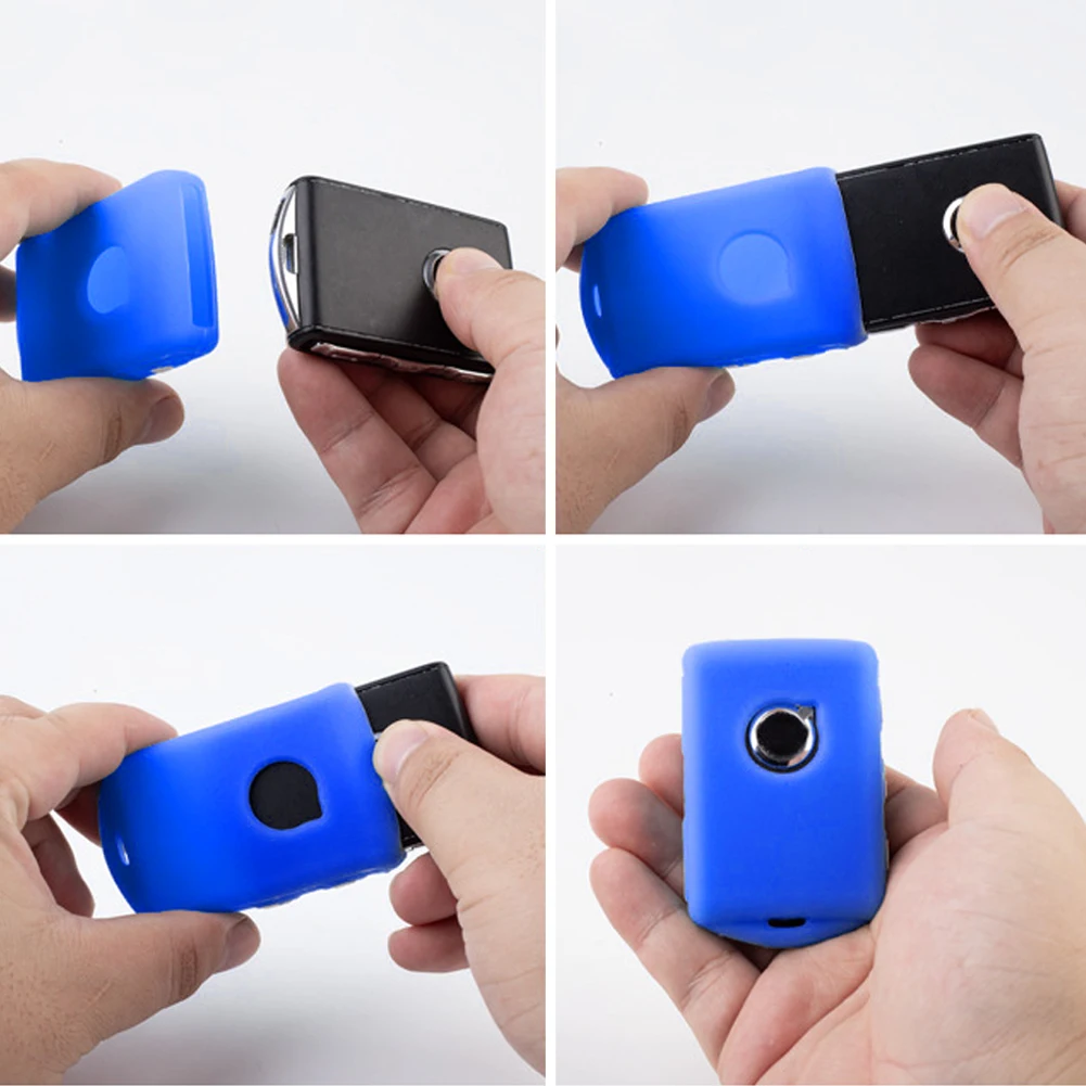 Soft Silicone Car Key Protective Shell and Accessory Cover