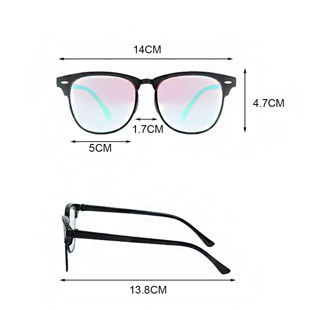 1pc Rot Grün Farbenblindheit Gläser Frauen Männer Unisex Farbenblinde Korrigierende Brille Rahmen Fahrer Gläser Für Daltonismus – Detail 6