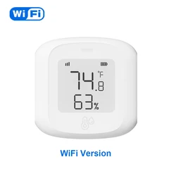 Smart Indoor Temperature and Humidity Sensor with LCD Display (WiFi Version)