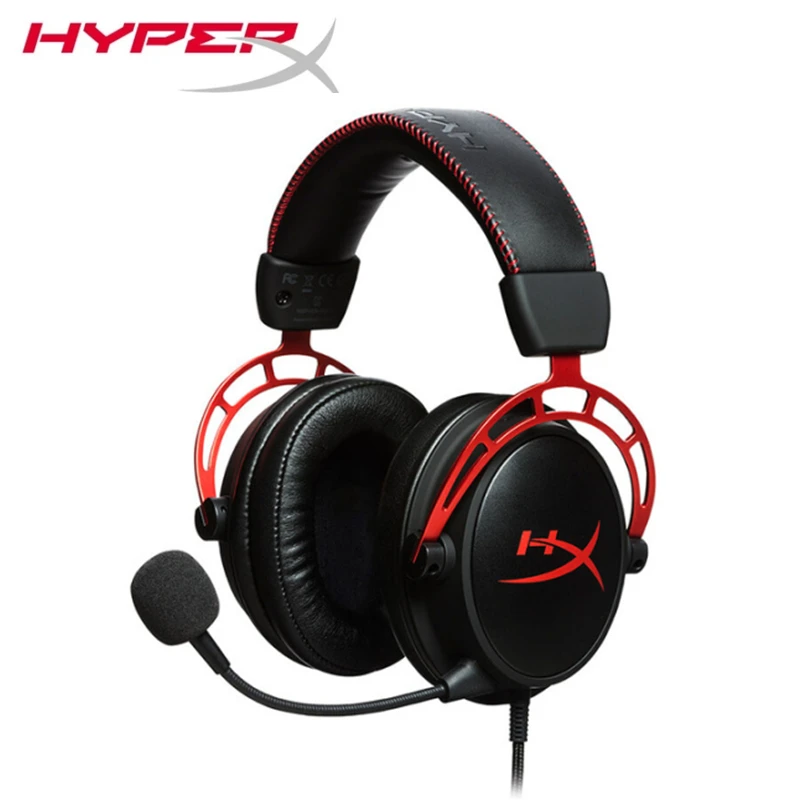 Cuffie Da Gioco Originali Hyperx Cloud Alpha/Alpha S Cuffie E-Sports Con Microfono Cuffie Per Pc Ps4 Xbox