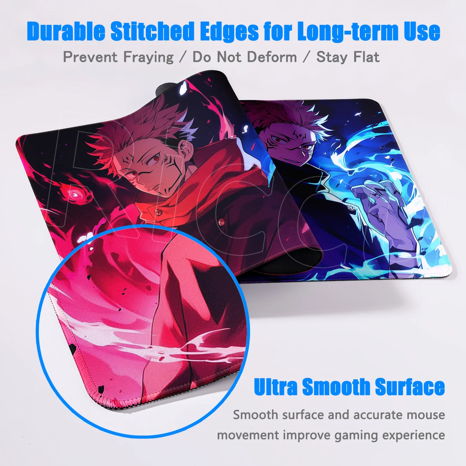 Anime Jujutsu Kaisen Mouse Pad Gojo Satoru Large Gaming Mousepad Gamer Laptop Keyboard Mice Mat Computer 900&times;400mm Desk Mat
