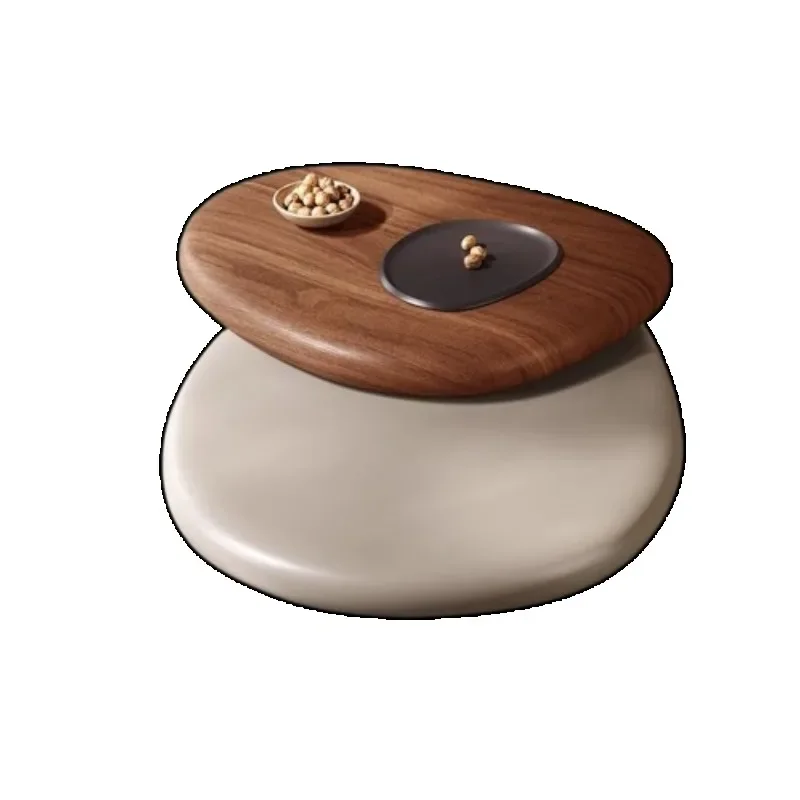 Tavolino da caffè con display irregolare Tavolino da caffè unico multifunzione estetico minimalista Mobili da salone italiani Glam Meuble De Salon - immagine 6