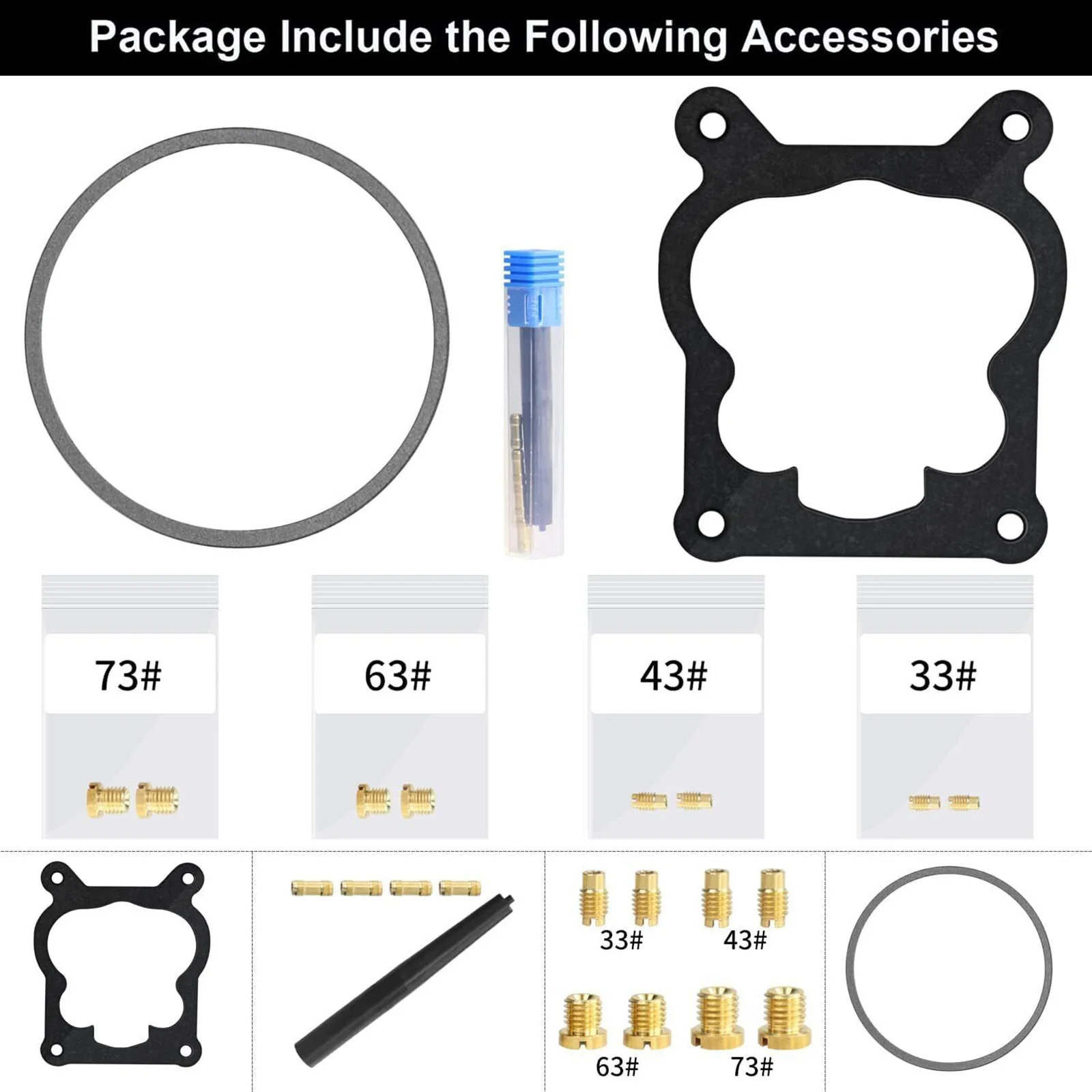 Areyourshop Quadrajet Carburetor For Chevy 327 350 427 454 750 CFM 4 Barrel 4MV