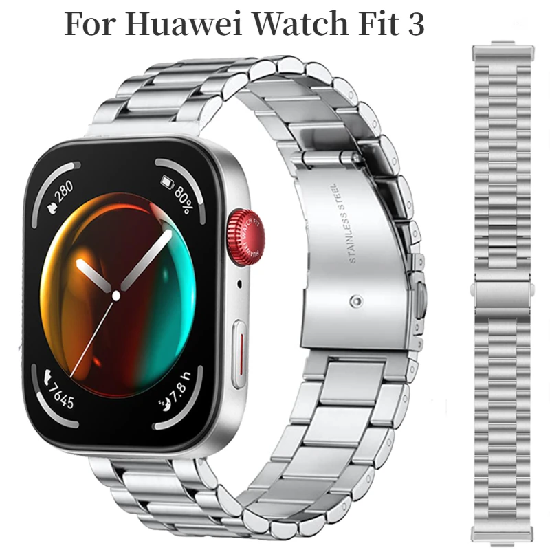 Stainless Steel Chain Link Bracelet Replacement Wristband