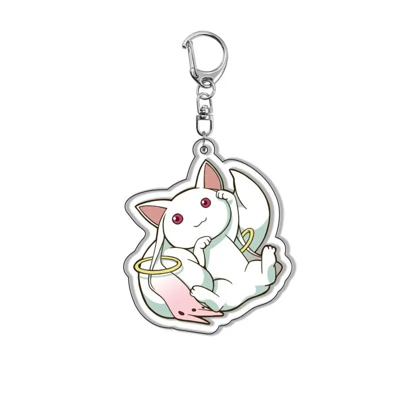 Puella Magi Madoka Magica Character Keychain Set – Iconic Magical Girl Collection